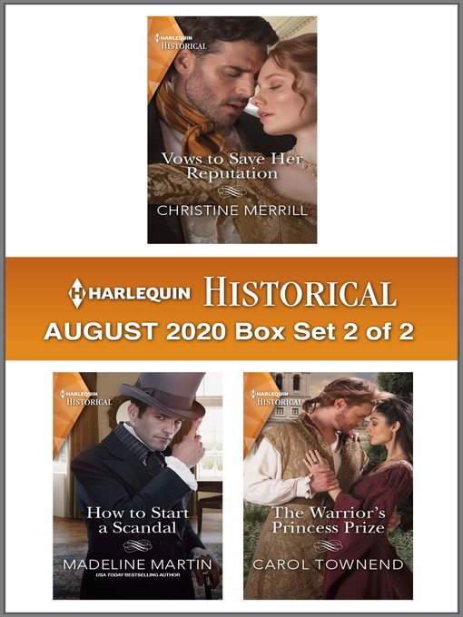 Title details for Harlequin Historical August 2020--Box Set 2 of 2 by Christine Merrill - Available